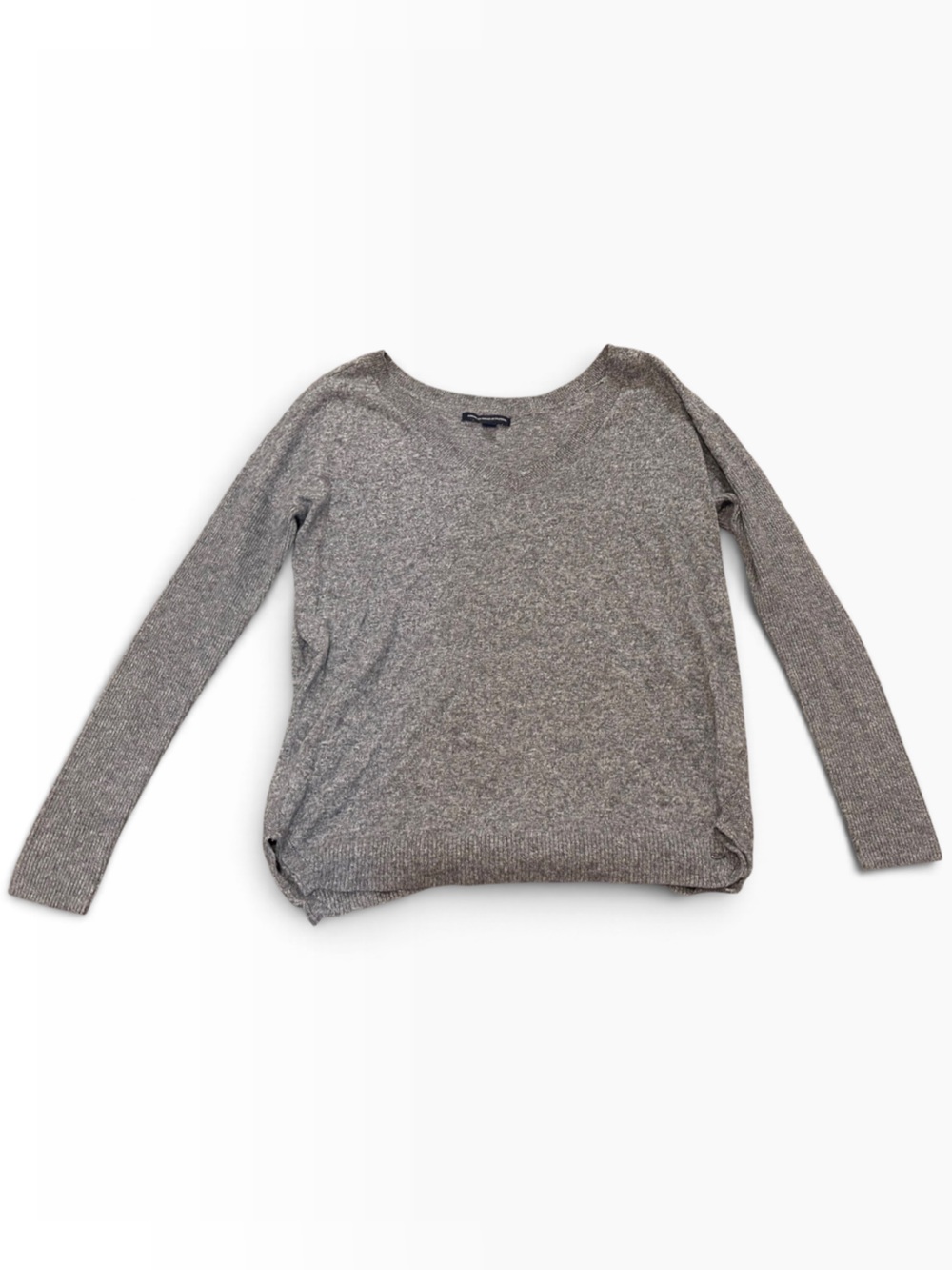 American Eagle Outfitters Gray Lightweight Sweater Small Casual Fall Winter